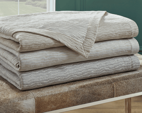 Fig Linens - Ondate Coverlets and Shams by Sferra 