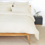 Parker Cream Linen Duvet Sets by Pom Pom at Home | Fig Linens 