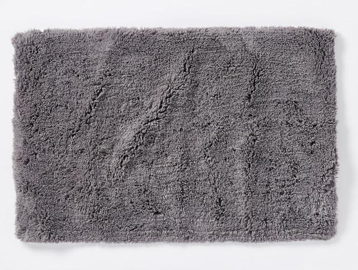 Slate Shag Organic Bath Rug by Coyuchi | Fig Linens