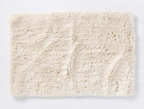 Undyed Shag Organic Bath Rug by Coyuchi | Fig Linens