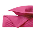 RAINDROP Quilted Coverlet in Bright Pink by Home Treasures at Fig Linens and Home