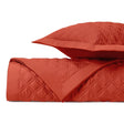 RENAISSANCE Quilted Coverlet in Lobster by Home Treasures at Fig Linens and Home