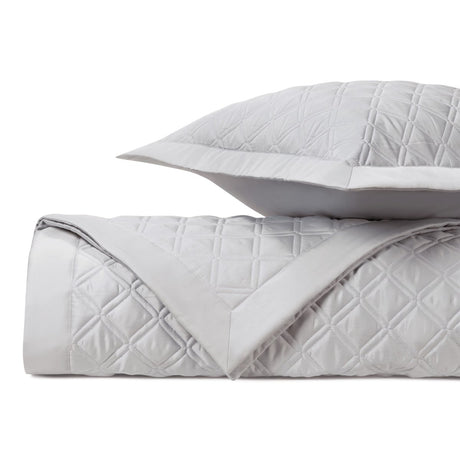 RENAISSANCE Quilted Coverlet in Pebble by Home Treasures at Fig Linens and Home