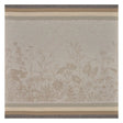 Instant Bucolique Beige Napkin by Le Jacquard Français - Open with Pattern