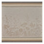 Instant Bucolique Beige Napkin by Le Jacquard Français - Open with Pattern