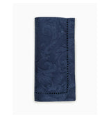 Sapphire Blue Napkins - Acanthus Table Linen by Sferra at Fig Linens and Home