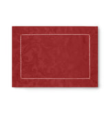 Red Placemats - Acanthus Table Linen by Sferra at Fig Linens and Home