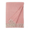 Celine Salmon Throw by Sferra - Shop Cotton Throws at Fig Linens