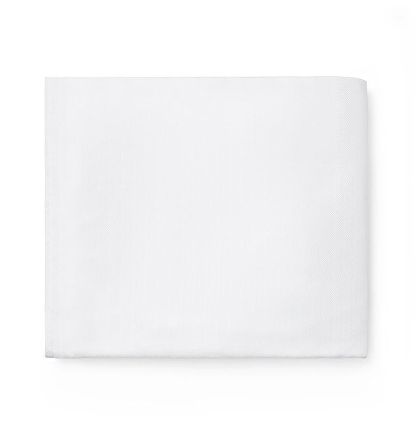 Sferra Tesoro White Duvet Cover at Fig Linens