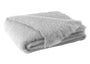 Brushed Mohair Throw Silver by Lands Downunder