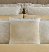 Fig Linens - Siusi Gold Decorative Pillow by Sferra - Lifestyle