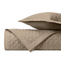 SQUARE Quilted Coverlet in Candlelight by Home Treasures at Fig Linens and Home