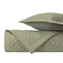 SQUARE Quilted Coverlet in Piana by Home Treasures at Fig Linens and Home