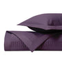 SYDNEY Quilted Coverlet in Purple by Home Treasures at Fig Linens and Home