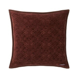 Fig Linens - Syracuse Acajou Decorative Pillow by Iosis - Back