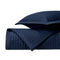 TIME SQUARE Quilted Coverlet in Navy Blue by Home Treasures at Fig Linens and Home