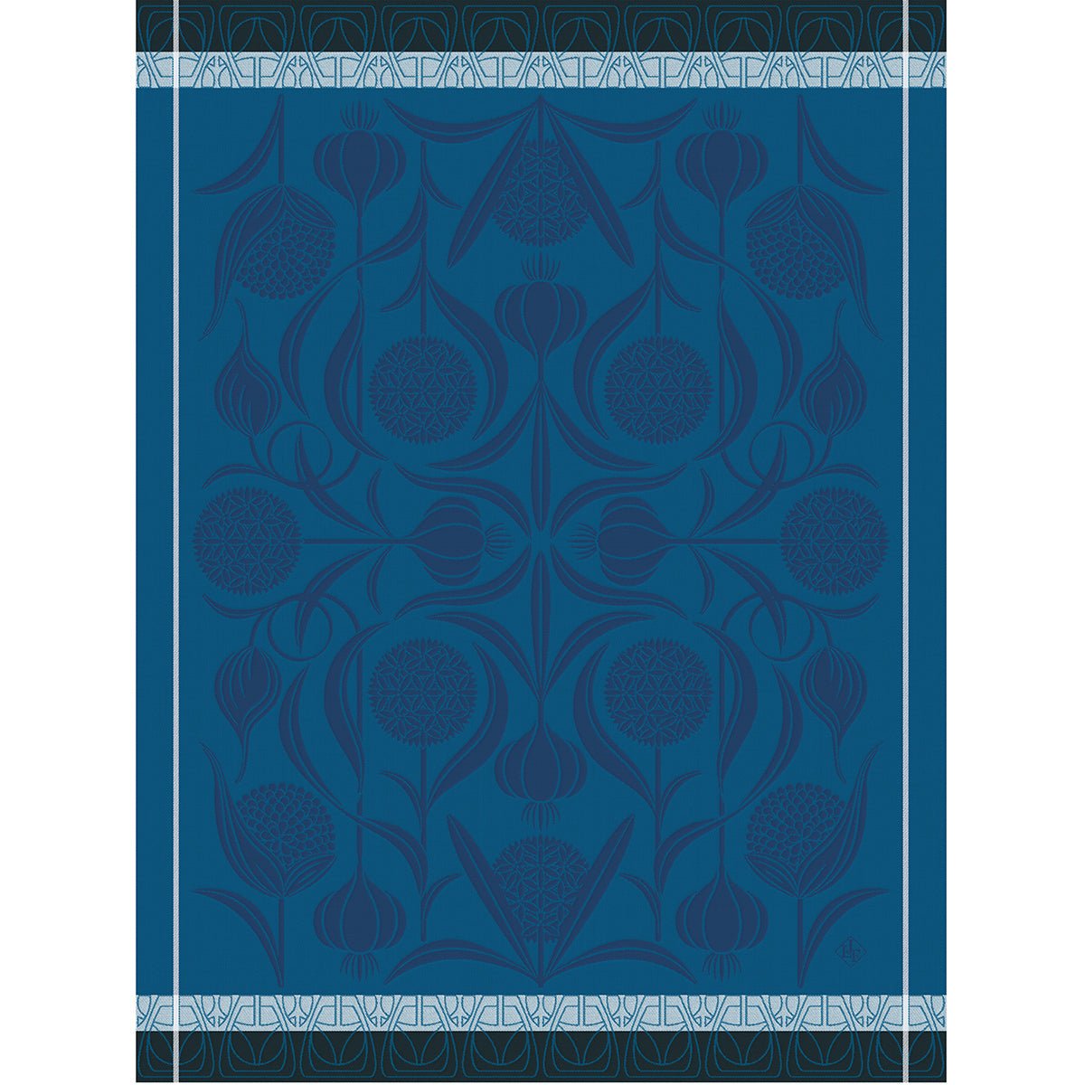 L'ail Blue ea Towel by Le Jacquard Français