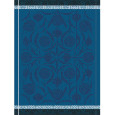 L'ail Blue ea Towel by Le Jacquard Français