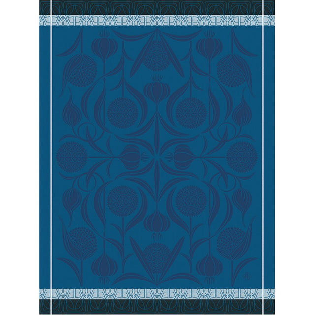 L'ail Blue ea Towel by Le Jacquard Français