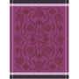 L'ail Purple Tea Towel by Le Jacquard Français