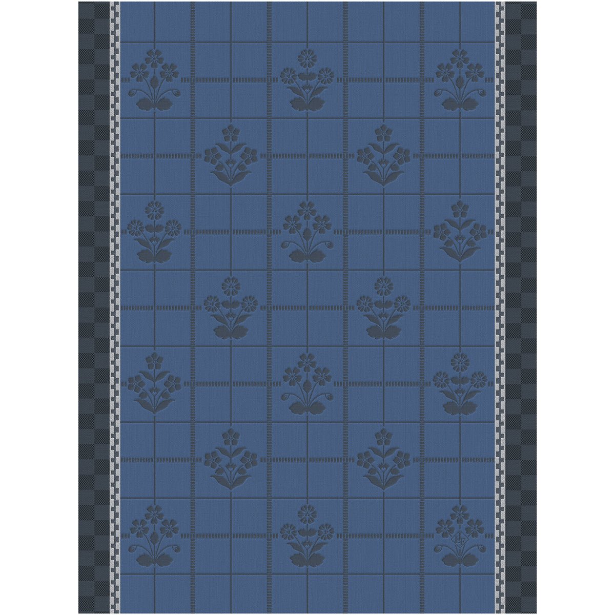 Lulu Luce Blue Tea Towel by Le Jacquard Français