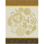 Thanksgiving Yellow Tea Towel by Le Jacquard Français