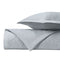 TROY Quilted Coverlet in Blue Gray by Home Treasures at Fig Linens and Home