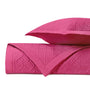 TROY Quilted Coverlet in Bright Pink by Home Treasures at Fig Linens and Home