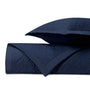 TROY Quilted Coverlet in Navy Blue by Home Treasures at Fig Linens and Home