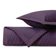 VISCAYA Quilted Coverlet in Purple by Home Treasures at Fig Linens and Home