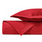 WAVE Quilted Coverlet in Bright Red by Home Treasures at Fig Linens and Home