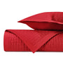 WICKER Quilted Coverlet in Bright Red by Home Treasures at Fig Linens and Home