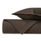 WICKER Quilted Coverlet in Chocolate by Home Treasures at Fig Linens and Home