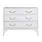 Worlds Away Dresser - Avis White Wash Chest of Drawers at Fig Linens and Home