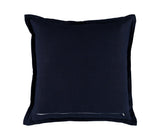 William Yeoward Alexi Rouge Decorative Pillow with Solid Reverse