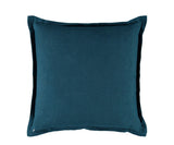 William Yeoward Alexi Peacock Decorative Pillow with Solid Reverse