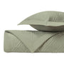 ZIBA Quilted Coverlet in Crystal Green by Home Treasures at Fig Linens and Home