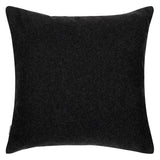 Charcoal Wool Reverse of Cormo Chalk Pillow | Designers Guild