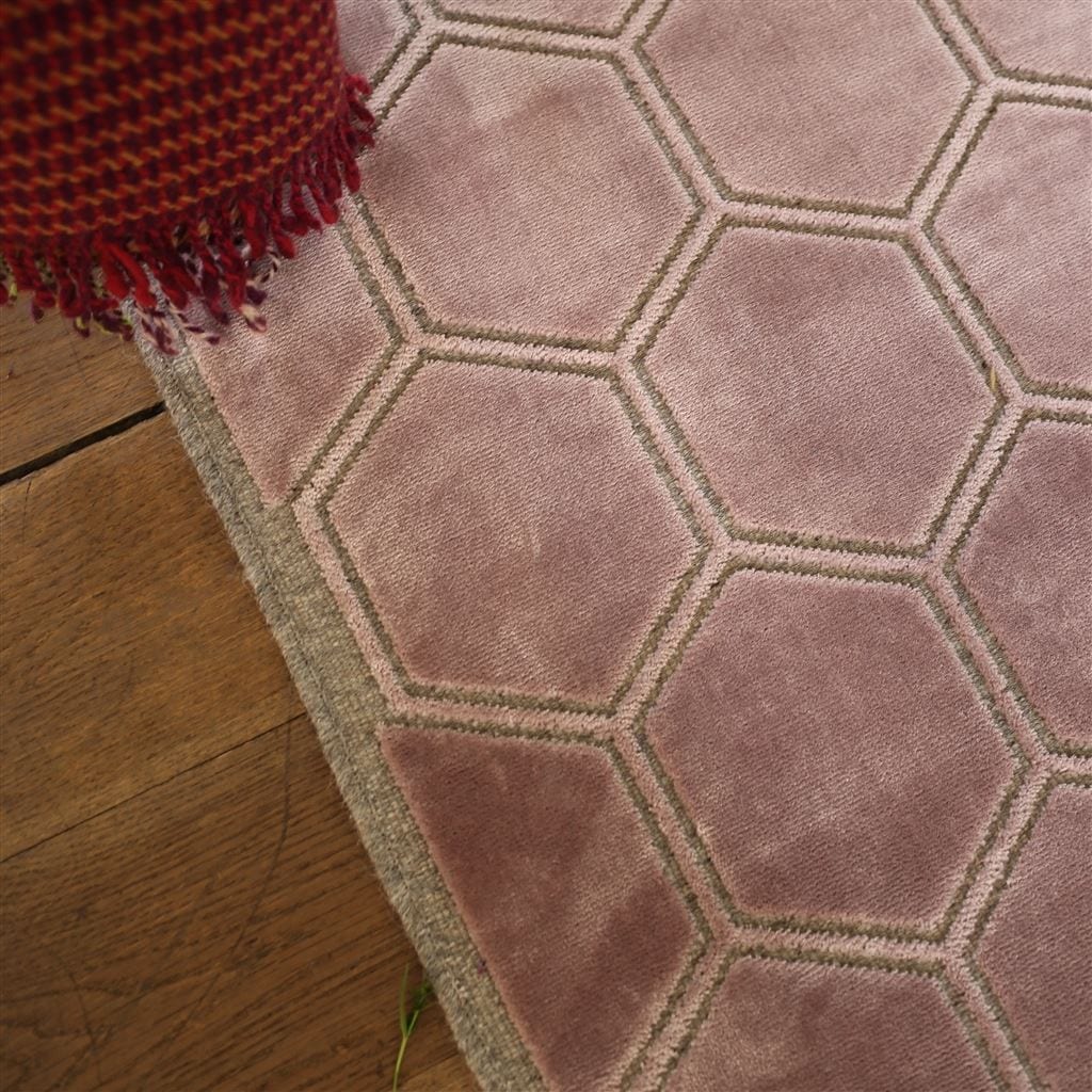 Overview of Manipur Amethyst Floor Rug | Designers Guild at Fig Linens and Home