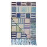 Bainbridge Delft Throw | Wool Throw by Designers Guild at Fig Linens and Home