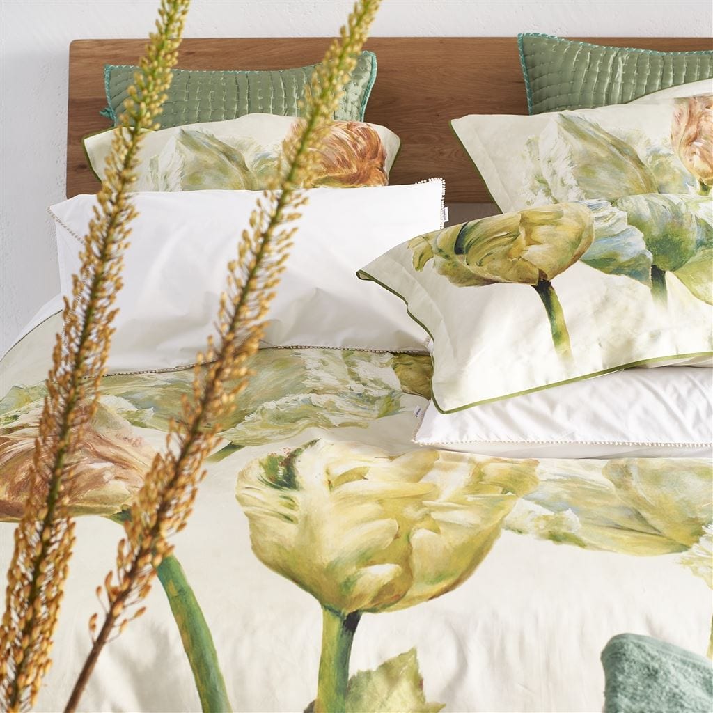 Designers Guild Bedding - Spring Tulip Bed Linens at Fig Linens and Home 18