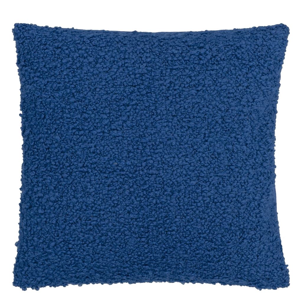 designers guild throw pillow - cormo cobalt corduroy - Fig Linens and Home -76