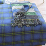 Tasara Cobalt Throw - Designers Guild at Fig Linens and Home 3