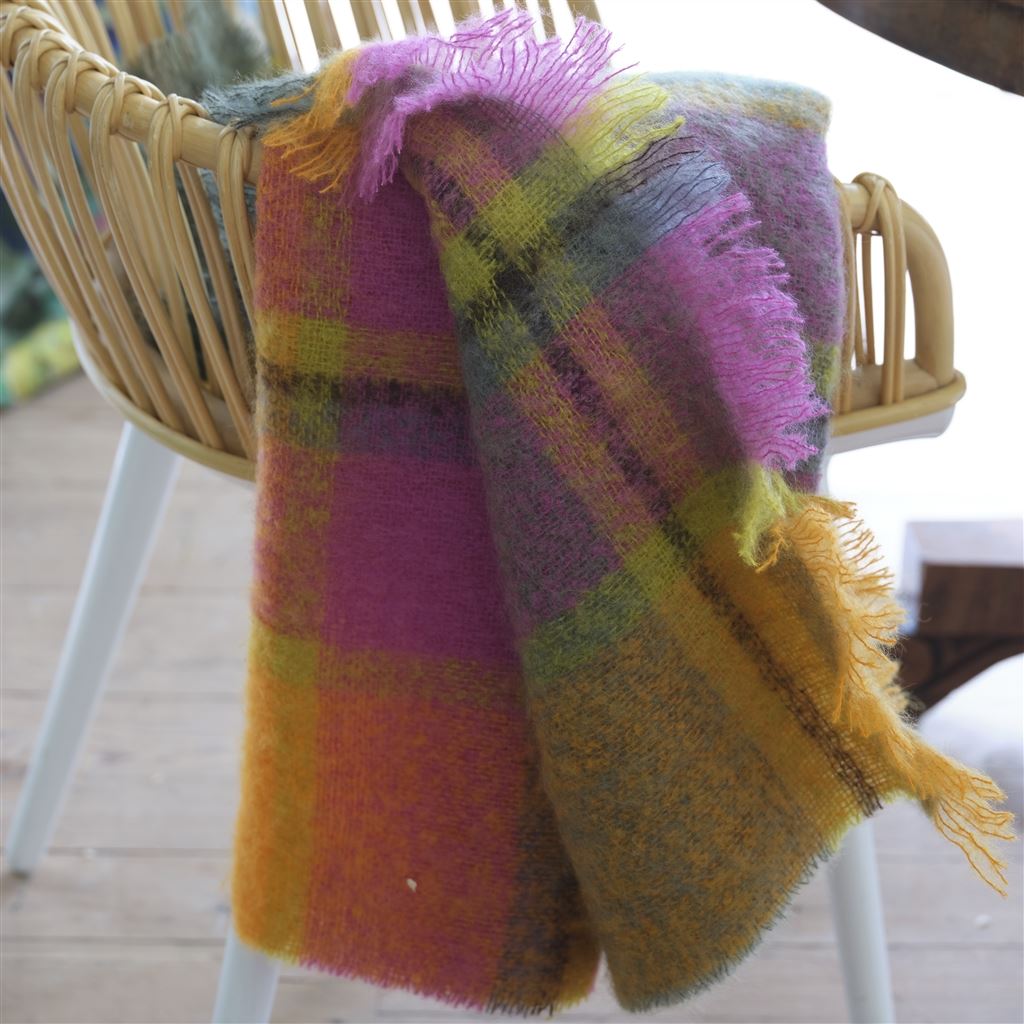 Bright coloured throws hot sale