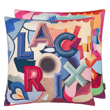 Christian Lacroix Lacroix Palette Multicolore Throw Pillow | Designers Guild at Fig Linens and Home