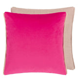 Velluto Magenta Throw Pillow | Designers Guild at Fig Linens and Home