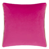 Velluto Magenta Throw Pillow | Designers Guild at Fig Linens and Home - Image 2