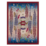 Christian Lacroix Amytis Indigo Throw Blanket - Image 2 - Figlinensandhome