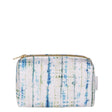 Shibori Blue Small Makeup Bag