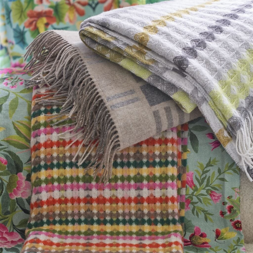 Santerno Moss Throw by Designers Guild - 7